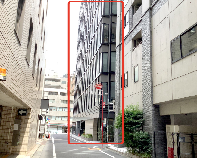 にしたんARTクリニック渋谷院へ渋谷駅から徒歩で向かう道順を説明した画像