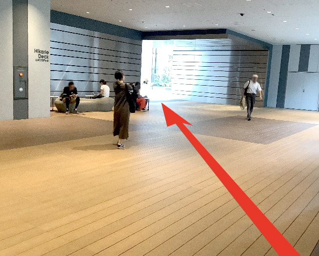 にしたんARTクリニック渋谷院へ渋谷駅から徒歩で向かう道順を説明した画像