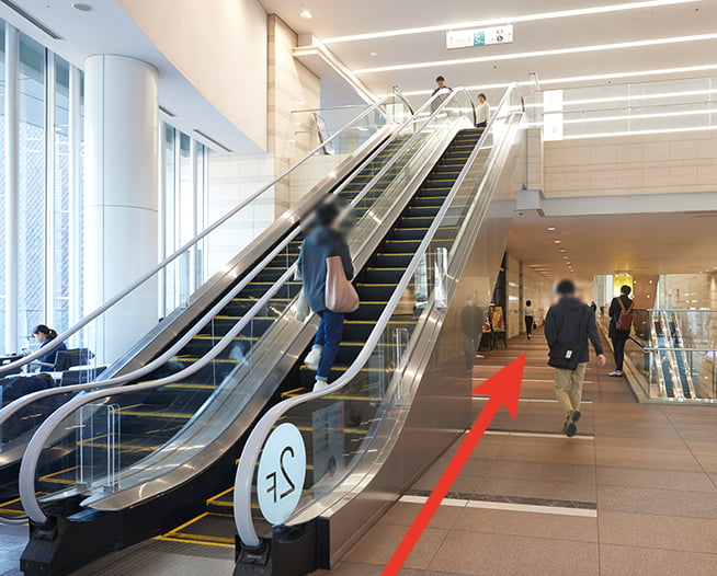 にしたんARTクリニック品川院へ品川駅から徒歩で向かう道順を説明した画像